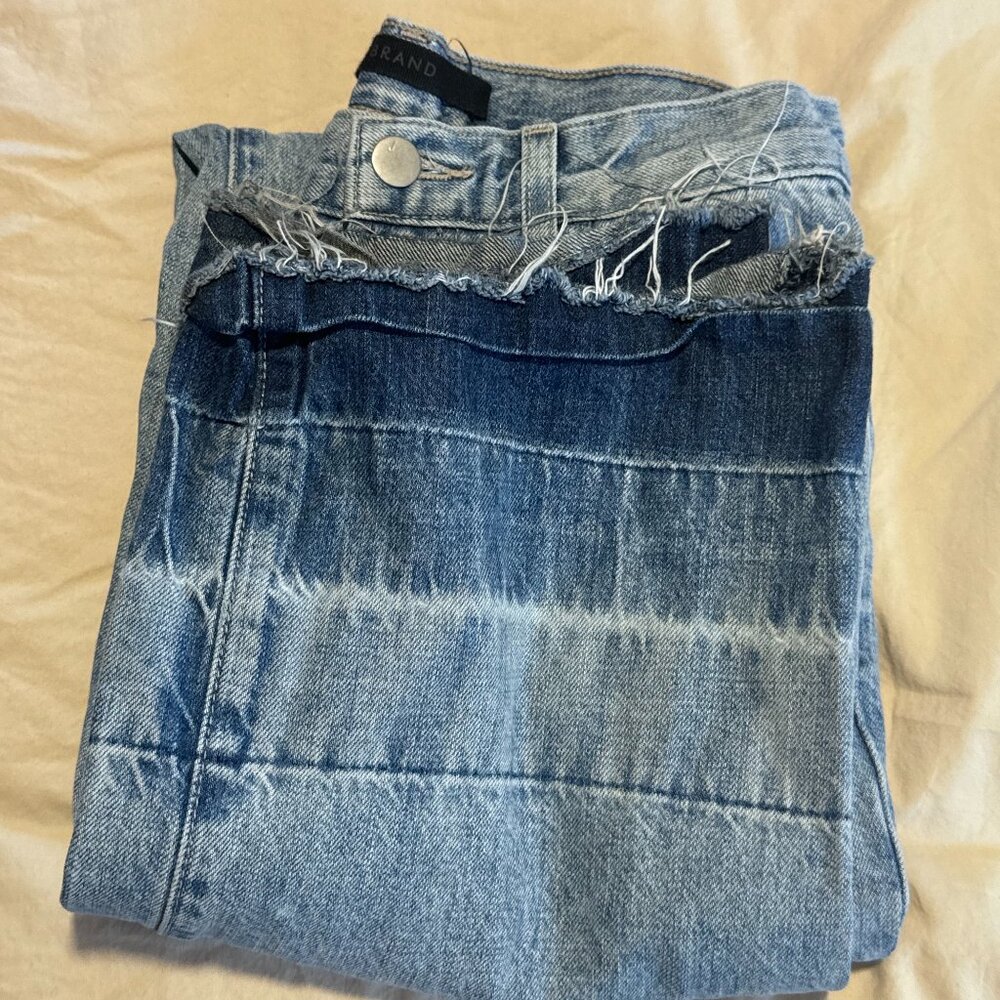 JBrand Joan Blissed Out two-tone dip effect Jeans (Size 25)